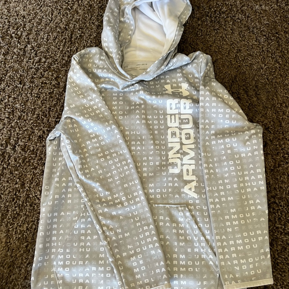 Boys UA Hoodie Med